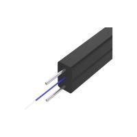 Кабель оптический FTTH 1, G657A1, внеш.элемент проволока