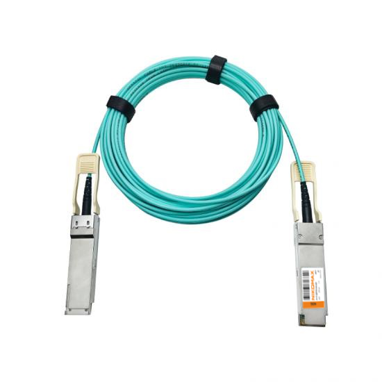 AOC кабель NIKOMAX QSFP+, 40 Гбит/с, 850 нм, 1 м