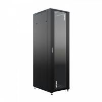 Шкаф напольный универсальный серверный NTSS R 47U 800х800мм, 4 профиля 19, двери стекло и сплошная металл, боковые стенки съемные, регулируемые опоры,