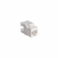 Розеточный модуль Keystone NTSS UTP RJ45 cat.6, 180 градусов, белый