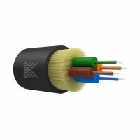 Оптический кабель универсальный, MM 50/125, OM3, 4 волокна, нг(А)-HF, черный