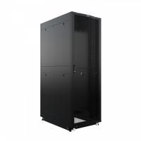 Шкаф напольный для ЦОД серверный NTSS ПРОЦОД PCM 42U 800х1200мм, 4 профиля 19, двойные боковые стенки, панель потолка с вводами, без панели пола, двер