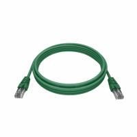 Патч-корд NTSS 2хRJ45/8P8C, T568B UTP 5e кат. литой 3 метра, LSZH, зеленый