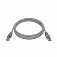 Патч-корд NTSS PREMIUM 2xRJ45/8P8C, T568B UTP CAT6 LSZH 0.3 метра, серый