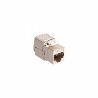 Розеточный модуль NTSS PREMIUM Keystone RJ45 FTP CAT6 180 градусов безинструментальный белый ver2
