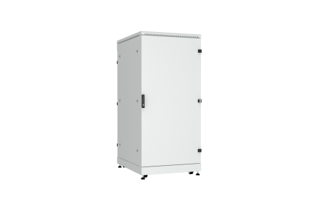 Напольный шкаф NIKOMAX 19", 33U, промышленный, цельнометаллические двери, степень защиты IP54, Ш800хВ1725хГ1000мм, серый.