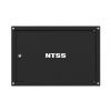 Шкаф настенный телекоммуникационный NTSS LIME 6U 550х350х370мм, 2 профиля 19, дверь сплошная металл, боковые стенки несъемные, разобранный, черный RAL