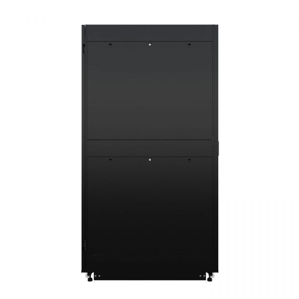 Шкаф напольный для ЦОД серверный NTSS ПРОЦОД PC 45U 600х1200мм, 4 профиля 19, двойные боковые стенки, панель потолка с вводами, без панели пола, двери