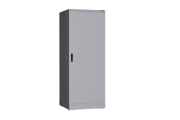 Напольный шкаф NIKOMAX серии TFR-R2 19", 42U, металлические двери, металлические стенки, Ш800хВ2010хГ800мм, в разобранном виде, серый