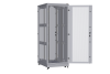 Напольный шкаф NIKOMAX серии TFA-R 19", 42U, перфорированная дверь и металлическая, металлические стенки, Ш800хВ2114хГ1000мм, в разобранном виде, серый