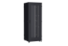 Напольный шкаф NIKOMAX серии TFA-R 19", 42U, дверь со стеклом и металлическая, металлические стенки, Ш800хВ2114хГ800мм, в разобранном виде, черный