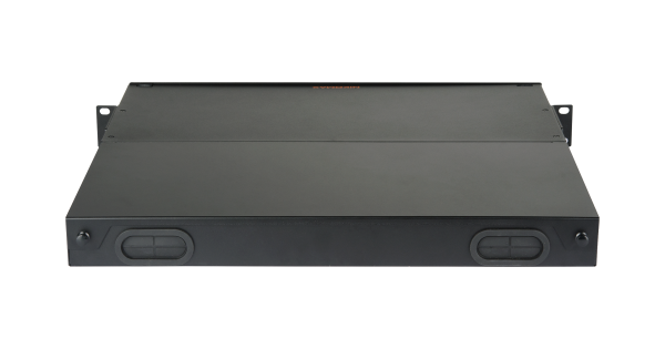 Оптический кросс NIKOMAX 19" серии CM, 1U, до 4 кассетных модулей/ панелей, выдвижной, черный