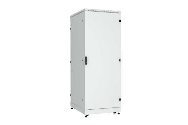 Напольный шкаф NIKOMAX 19", 42U, промышленный, цельнометаллические двери, степень защиты IP54, Ш800хВ2070хГ1000мм, серый.