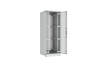 Напольный шкаф NIKOMAX серии TFR-R2 19", 47U, двустворчатые перфорированные двери, металлические стенки, Ш800хВ2232хГ1000мм, в разобранном виде, серый