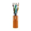 Кабель витая пара NTSS F/UTP 5e 4 пары одножильный 24AWG медь 305м внутренний нг(А)-HF (LSZH) оранжевый