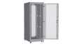 Напольный шкаф NIKOMAX серии TFA-R 19", 42U, двери перфорированные, одностворчатая и двустворчатая, металлические стенки, Ш800хВ2114хГ1000мм, в разобранном виде, серый