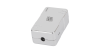 Кабельный соединитель NETLAN IDC-IDC, Кат.5e (Класс D), 100МГц, 110/KRONE, T568A/B, экранированный, металлик, уп-ка 10шт.