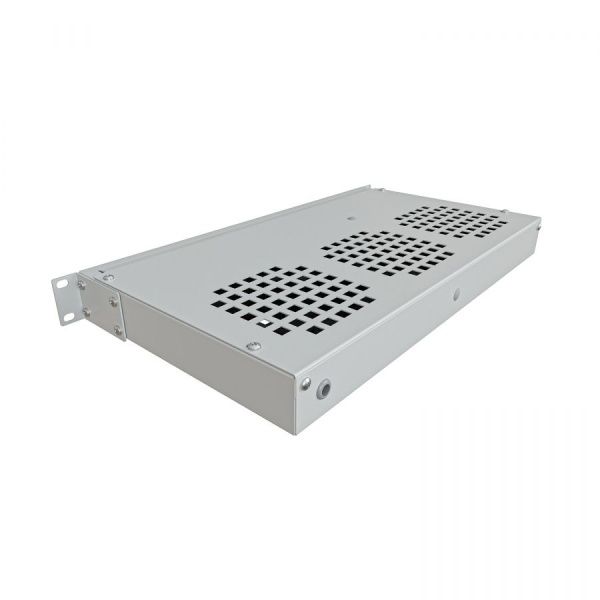 Модуль вентиляторный NTSS крепление на 19 1U, 3 элемента, электронный термоконтроллер, цифровой термодатчик, серый RAL 7035