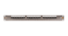 Коммутационная панель NIKOMAX 19", 1U, 24 порта, Кат.5e (Класс D), 100МГц, RJ45/8P8C, 110/KRONE, T568A/B, полный экран, с органайзером, металлик - гарантия: 5 лет расширенная / 25 лет системная