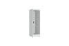 Напольный шкаф NIKOMAX серии TFR-R2 19", 42U, перфорированные двери, металлические стенки, Ш600хВ2010хГ800мм, в разобранном виде, серый