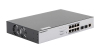 Управляемый L2 PoE коммутатор NIKOMAX 8 Base-T 10/100/1000Mb/s портов, 2 Base-X SFP 1000Mb/s. 1U 19'', 220В, бюджет PoE 130Вт, блок питания 150Вт