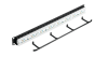 Коммутационная панель NIKOMAX 19", 1U, 48 портов, Кат.6 (Класс E), 250МГц, RJ45/8P8C, 110/KRONE, T568A/B, неэкранированная, с органайзером, черная - гарантия: 5 лет расширенная / 25 лет системная
