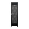 Шкаф напольный универсальный серверный NTSS R 22U 600х600мм, 4 профиля 19, двери перфорированная и перфорированная, боковые стенки съемные, регулируем