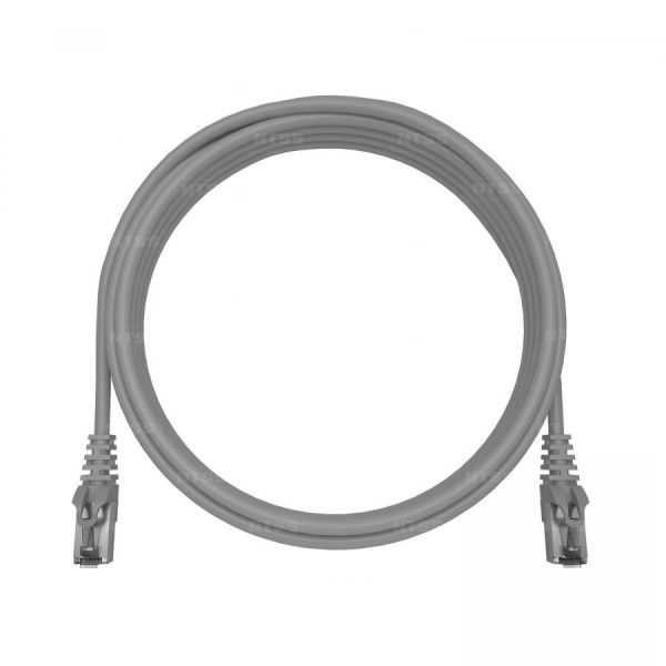 Патч-корд NTSS PREMIUM 2xRJ45/8P8C, T568B FTP CAT5e LSZH 10 метров, серый