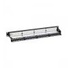 Патч-панель NTSS PREMIUM 1U 48 портов RJ45 UTP cat.6, AL, DUAL IDC, с органайзером, марк.1-3