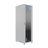 Шкаф напольный универсальный серверный NTSS R 18U 600х800мм, 4 профиля 19, двери стекло и сплошная металл, боковые стенки съемные, регулируемые опоры,