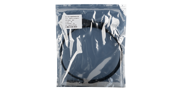 DAC кабель NIKOMAX QSFP+, 40 Гбит/с, 1 м