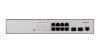 Управляемый коммутатор L2 NIKOMAX 8 Base-T 10/100/1000Mb/s портов, 2 SFP 1000Mb/s, 1 Console. 1U 19'', 220V