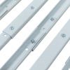 Стойка серверная NTSS OR двухрамная 45U 600-1000мм, комплект ножек, серый RAL 7035