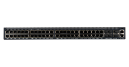 Управляемый коммутатор L3 NIKOMAX, Stack, 48*1/2.5 Гбит/с BaseT, 4*1/10Гбит/с SFP+, 2*40Гбит/с QSFP+, 2*блока питания