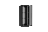 Напольный шкаф NIKOMAX серии TFR-R2 19", 47U, двустворчатые перфорированные двери, металлические стенки, Ш800хВ2232хГ1000мм, в разобранном виде, черный