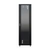 Шкаф напольный универсальный серверный NTSS R 42U 800х1000мм, 4 профиля 19, двери стекло и сплошная металл, боковые стенки съемные, регулируемые опоры