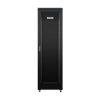 Шкаф напольный универсальный серверный NTSS R 42U 600х600мм, 4 профиля 19, двери перфорированная и сплошная металл, боковые стенки съемные, регулируем