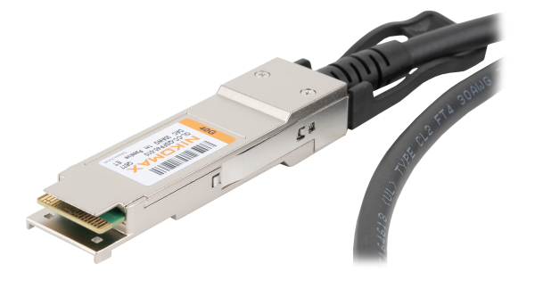 DAC кабель NIKOMAX QSFP+, 40 Гбит/с, 1 м