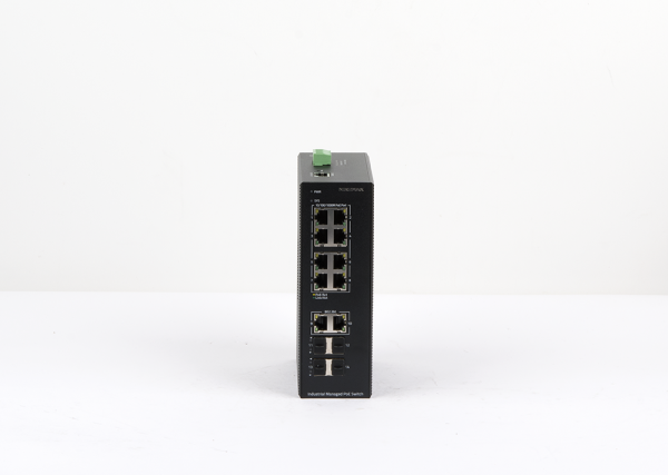 Управляемый промышленный L2 коммутатор NIKOMAX, 8*10/100/1000Мбит/с PoE (af/at), 2*10/100/1000Мбит/с PoE (BT), 2*1Гбит/с SFP, 2*2.5Гбит/с SFP, Крепление на DIN-рейку, 2*ввода питания, питание 12-55В (блок питания 420Вт поставляется отдельно), -40С +85С.