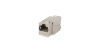 Модуль-вставка NIKOMAX типа Keystone, Кат.8.1 (Класс I), 2000МГц, RJ45/8P8C, самозажимной, T568A/B, полный экран, металлик - гарантия: 5 лет расширенная / 25 лет системная