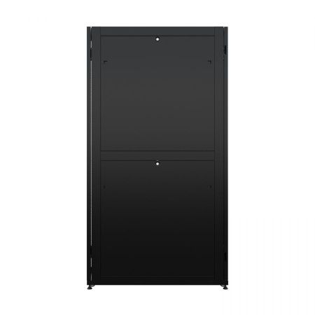 Шкаф напольный серверный NTSS ПРОЦОД DS 48U 600х1070мм, двойные боковые стенки, панель потолка с щеточными вводами, двери перфорированная и перфориров