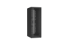 Напольный шкаф NIKOMAX серии TFR-R2 19", 47U, перфорированные двери, металлические стенки, Ш800хВ2232хГ1000мм, в разобранном виде, черный