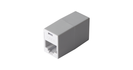 Кабельный соединитель NETLAN RJ45-RJ45 (8P8C), Кат.6 (Класс E), 250МГц, неэкранированный, белый, уп-ка 10шт.