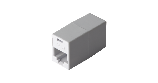 Кабельный соединитель NETLAN RJ45-RJ45 (8P8C), Кат.6 (Класс E), 250МГц, неэкранированный, белый, уп-ка 10шт.