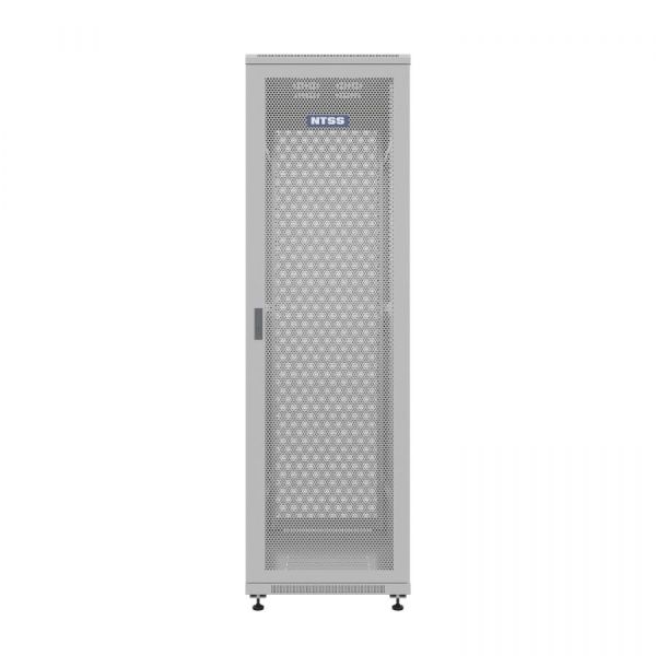 Шкаф напольный универсальный серверный NTSS R 42U 600х1000мм, 4 профиля 19, двери перфорированная и перфорированная, боковые стенки съемные, регулируе