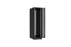 Напольный шкаф NIKOMAX серии TFR-R2 19", 47U, двустворчатые перфорированные двери, металлические стенки, Ш600хВ2232хГ1000мм, в разобранном виде, черный