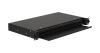 Оптический кросс NIKOMAX 19", 1U, до 24 FC/ST портов, выдвижной, со съёмной полкой,  черный, в комплекте: сплайс-кассета и КДЗС