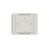 Шкаф настенный телекоммуникационный NTSS W 9U 600х450х500мм, 2 профиля 19, дверь сплошная металл, боковые стенки съемные, разобранный, серый RAL 7035