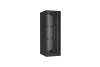Напольный шкаф NIKOMAX серии TFR-R2 19", 47U, двустворчатые перфорированные двери, металлические стенки, Ш800хВ2232хГ1000мм, в разобранном виде, черный