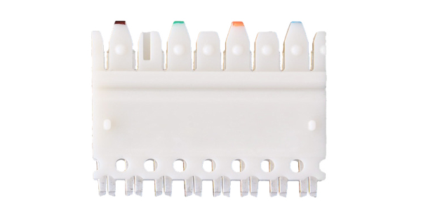 Коннектор NETLAN 110 типа, Кат.5e (Класс D), (Класс D), 100МГц, 4 пары, белый, уп-ка 100шт.